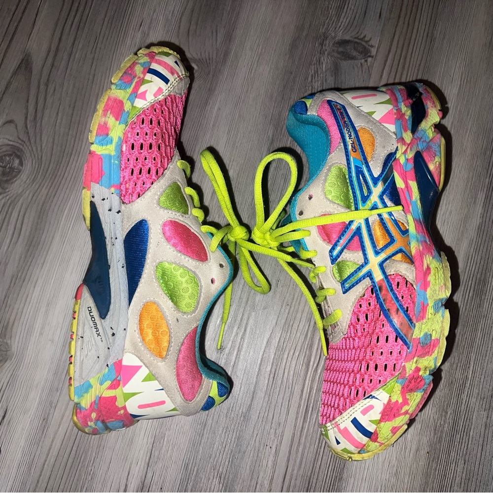 Asics Multicolor Athletic Shoes